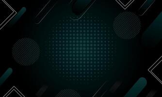 dark halftone abstract background geometry shine lines. vector