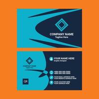 Modern Business Card Design Template vector