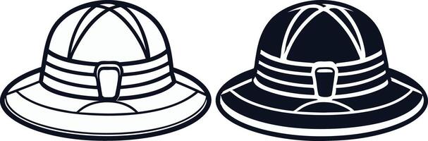 black and white deer hat symbol for t-shirt, app, website and print design vector