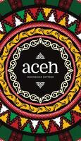 Acehnese pattern idea for background event layout vector