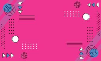 Abstract modern geometric background design vector