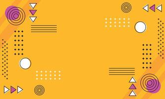 Abstract modern geometric background design vector