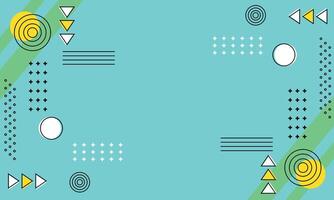 Abstract modern geometric background design vector
