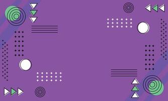Abstract modern geometric background design vector