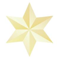 Flat design star element illustration vector