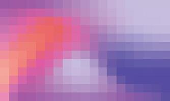 Abstract and colorful pixel background Color palette shades vector