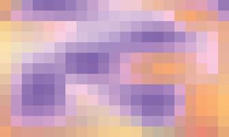 Abstract and colorful pixel background Color palette shades vector