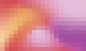 Abstract and colorful pixel background Color palette shades vector