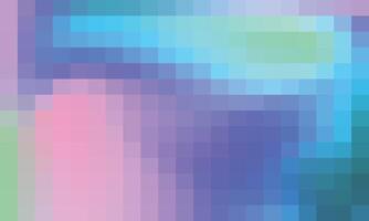 Abstract and colorful pixel background Color palette shades vector