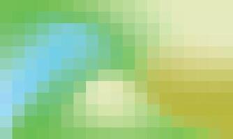 Abstract and colorful pixel background Color palette shades vector