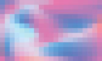 Abstract and colorful pixel background Color palette shades vector