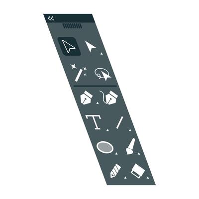 illustrator icon sets on white background