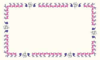 Frame template for christmas season celebration, christmas wreath concept vector