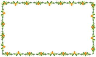 Frame template for christmas season celebration, christmas wreath concept vector