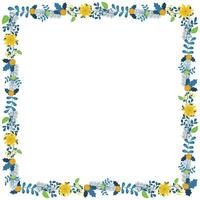 Frame template for christmas season celebration christmas wreath concept vector