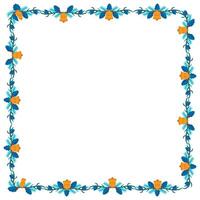 Frame template for christmas season celebration christmas wreath concept vector