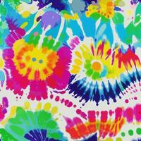 Bright tie dye seamless pattern vector