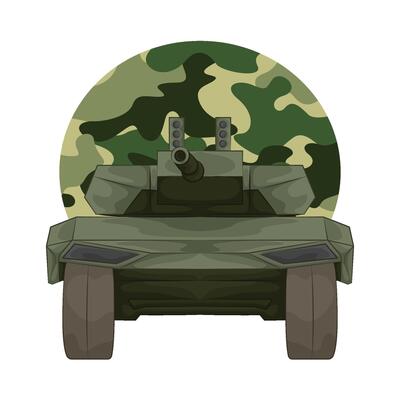Illustration of tank