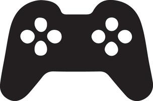 game controller or gamepad flat icon for gaming apps and websites vector