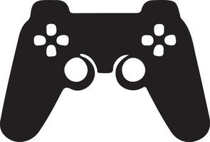 game controller or gamepad flat icon for gaming apps and websites vector