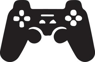 game controller or gamepad flat icon for gaming apps and websites vector