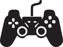 game controller or gamepad flat icon for gaming apps and websites vector