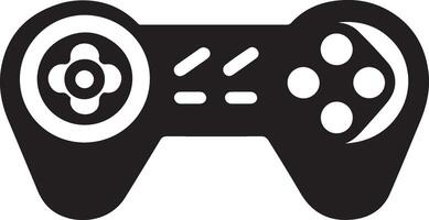 game controller or gamepad flat icon for gaming apps and websites vector
