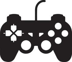 game controller or gamepad flat icon for gaming apps and websites vector