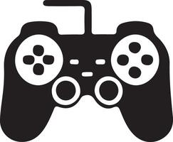 game controller or gamepad flat icon for gaming apps and websites vector