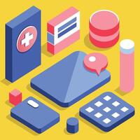 Simple Web UI elements kit graphic vector