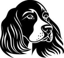 Dog - Minimalist and Flat Logo - illustration vector