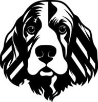 Dog - Minimalist and Flat Logo - illustration vector