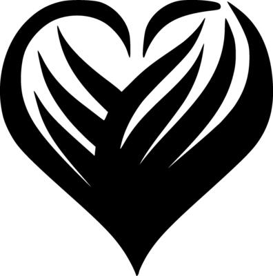Heart - Minimalist and Flat Logo - illustration