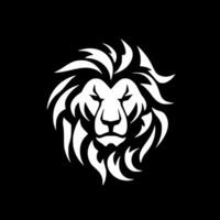 Lion, Minimalist and Simple Silhouette - illustration vector