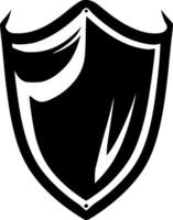 Shield, Minimalist and Simple Silhouette - illustration vector
