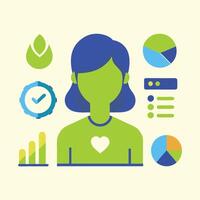 Simple Web UI elements kit graphic vector