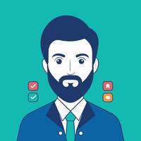 Simple Web UI elements kit graphic vector
