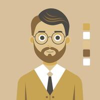 Simple Web UI elements kit graphic vector