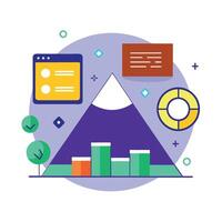 Simple Web UI elements kit graphic vector