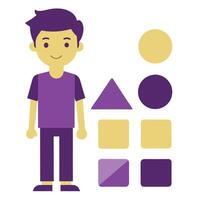 Simple Web UI elements kit graphic vector