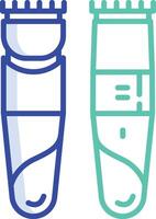 Trimmer outline color illustrations vector