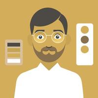 Simple Web UI elements kit graphic vector