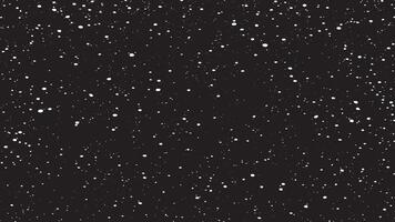 Black Gritty Texture with Fine Granules on White Background vector