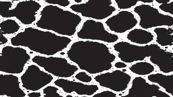 Black Gritty Texture on White Background - Rough, Uneven Particle Distribution for Rugged Graphic Designs vector