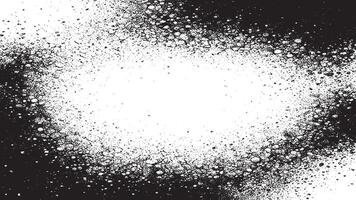 Graphic of Intense Black Grit Texture with Subtle Variations on White vector