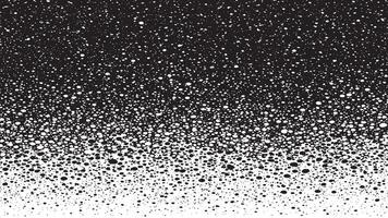 Black Gritty Texture on White Background - Rough, Uneven Particle Distribution for Rugged Graphic Designs vector