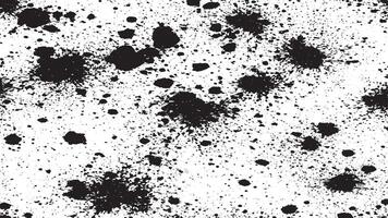 Distressed Black Granules on White Canvas - Image with Uneven Particle Spread for Graphic Enhancements vector