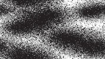 Black Gritty Texture on White Background - Rough, Uneven Particle Distribution for Rugged Graphic Designs vector