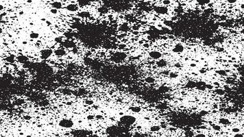 Distressed Black Granules on White Canvas - Image with Uneven Particle Spread for Graphic Enhancements vector