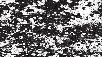 Rough and Uneven Black Texture on White - Graphic for Adding Gritty and Distressed Effects vector
